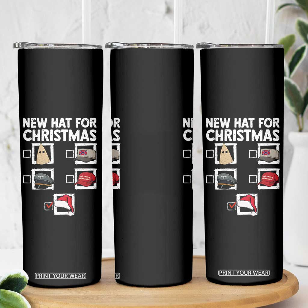 Funny Political Christmas Skinny Tumbler Old Hat New Hat TS14 Print Your Wear