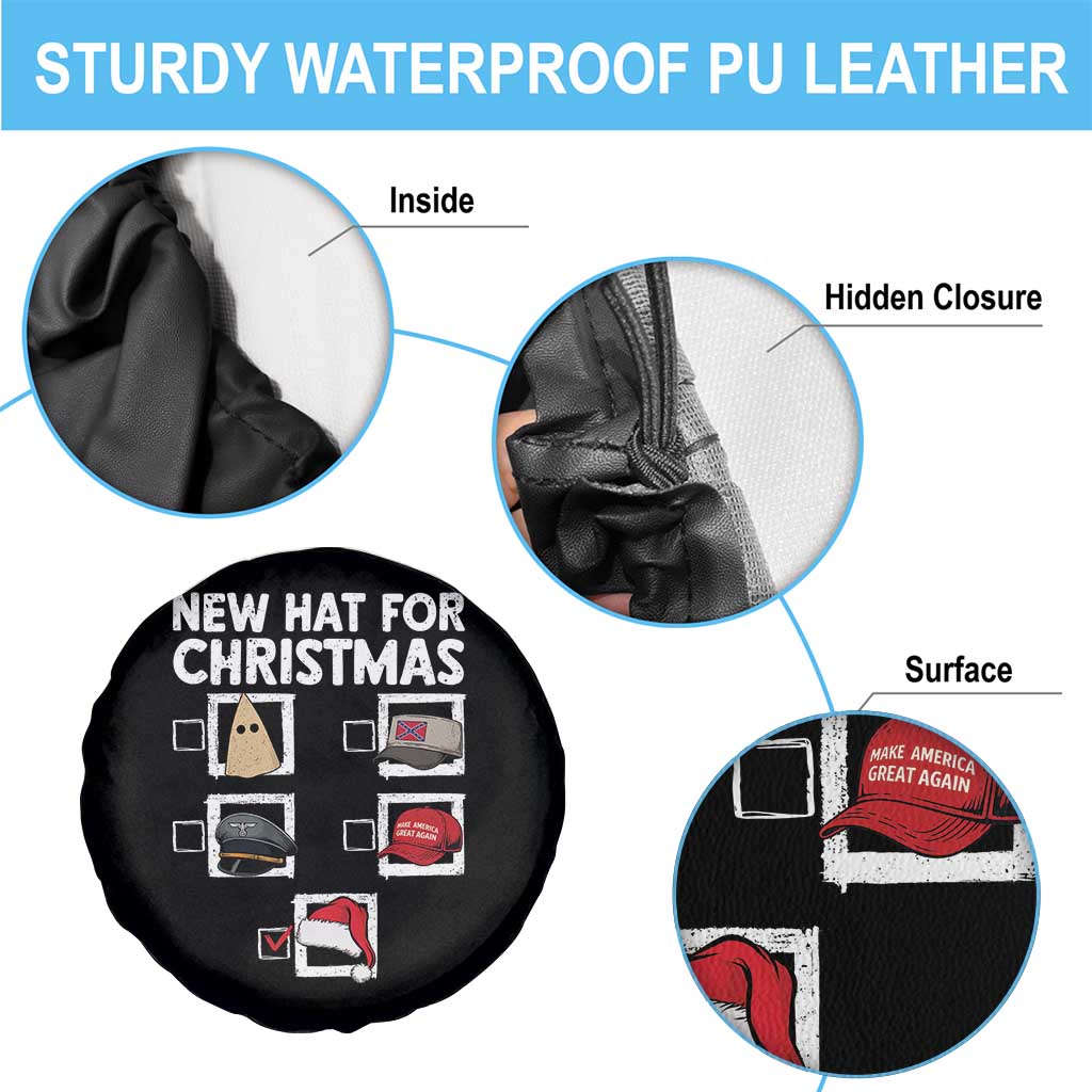 Funny Political Christmas Spare Tire Cover Old Hat New Hat TS14 Print Your Wear