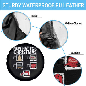 Funny Political Christmas Spare Tire Cover Old Hat New Hat TS14 Print Your Wear