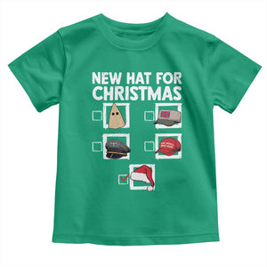 Funny Political Christmas Toddler T Shirt Old Hat New Hat TS14 Irish Green Print Your Wear