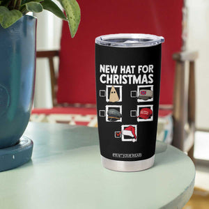 Funny Political Christmas Tumbler Cup Old Hat New Hat TS14 Print Your Wear