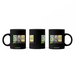 Mardi Gras Goose Coffee Mug Just A Mardi Goose TS14 Print Your Wear