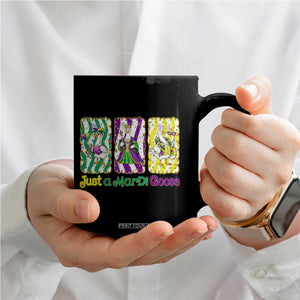 Mardi Gras Goose Coffee Mug Just A Mardi Goose TS14 Print Your Wear