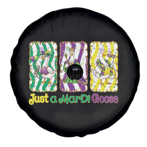 Mardi Gras Goose Spare Tire Cover Just A Mardi Goose TS14 Print Your Wear