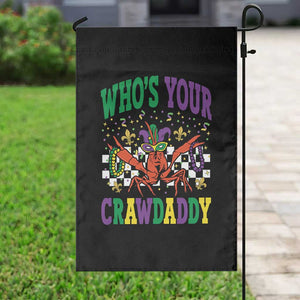Mardi Gras Crawfish Garden Flag Who Is Your Crawdaddy TS14 Print Your Wear