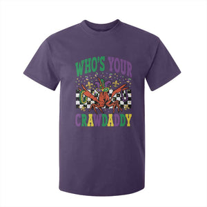 Mardi Gras Crawfish T Shirt For Kid Who Is Your Crawdaddy TS14 Purple Print Your Wear