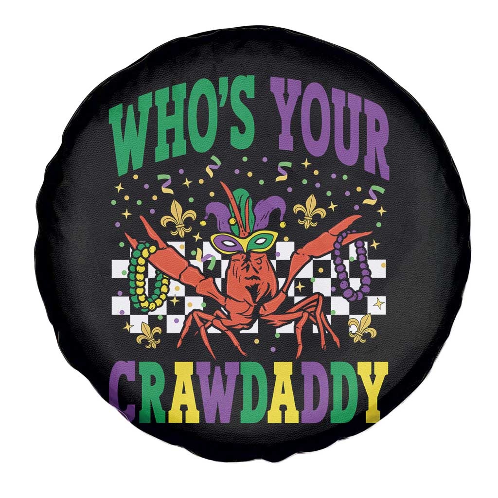 Mardi Gras Crawfish Spare Tire Cover Who Is Your Crawdaddy TS14 Print Your Wear