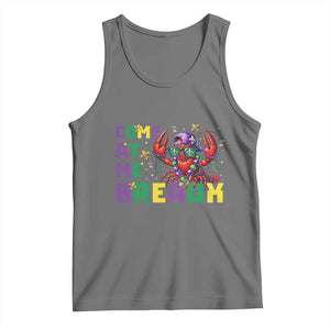 Mardi Gras Crawfish Tank Top Come At Me Breaux TS14 Black Heather Print Your Wear