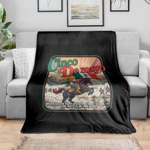 Cinco de Mayo Battle of Puebla Throw Blanket Mexican Victory History 1862 TS14 Print Your Wear
