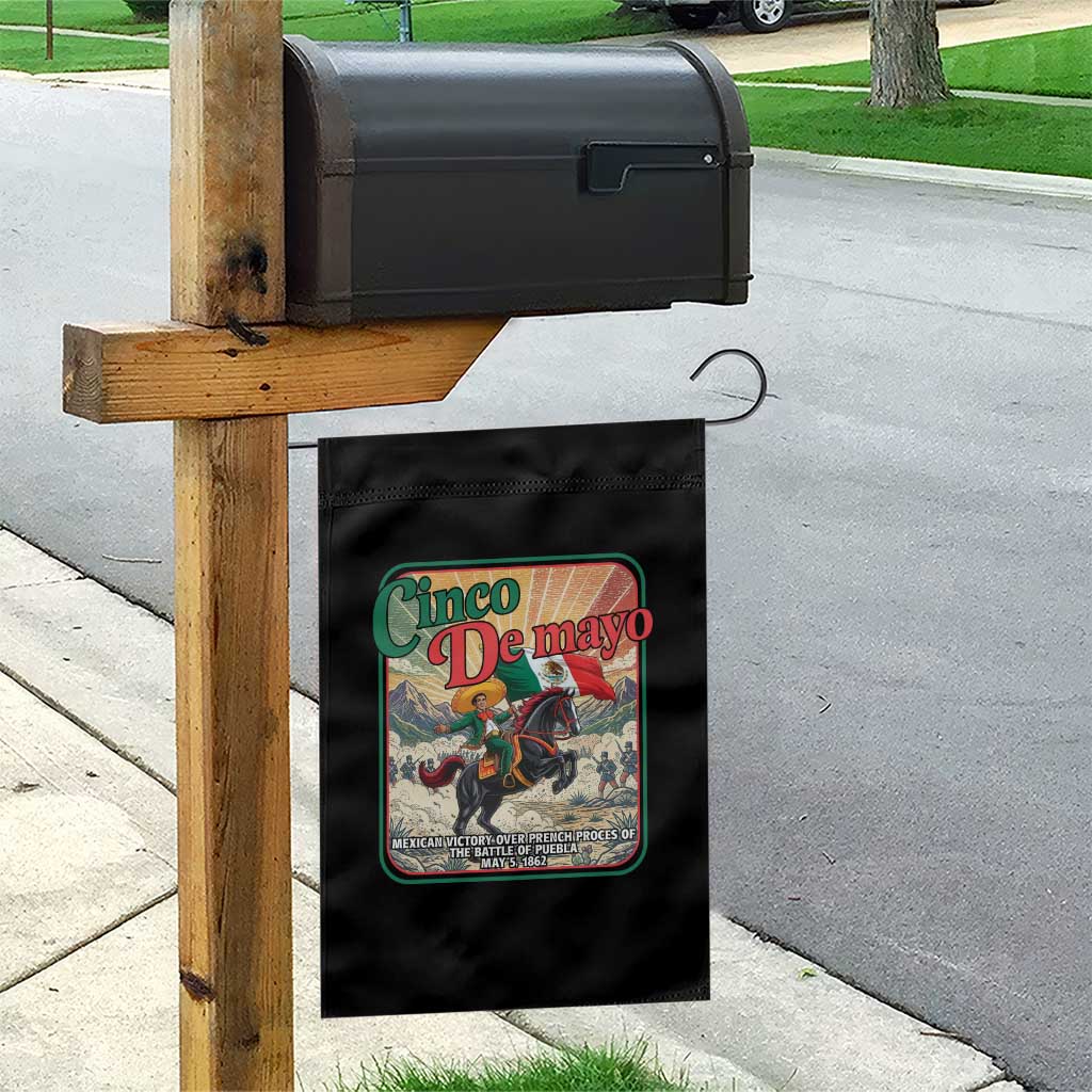 Cinco de Mayo Battle of Puebla Garden Flag Mexican Victory History 1862 TS14 Print Your Wear