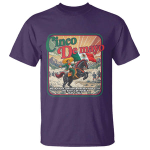 Cinco de Mayo Battle of Puebla T Shirt Mexican Victory History 1862 TS14 Purple Print Your Wear