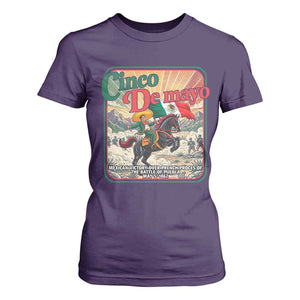 Cinco de Mayo Battle of Puebla T Shirt For Women Mexican Victory History 1862 TS14 Purple Print Your Wear