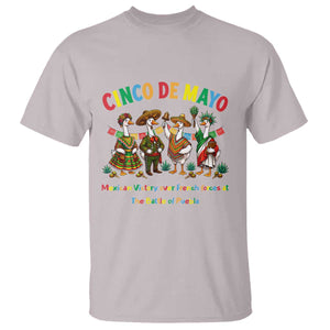 Cinco de Mayo Mexican Victory T Shirt Silly Goose Festive Heritage Puebla Battle 1862 TS14 Ice Gray Print Your Wear