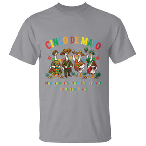 Cinco de Mayo Mexican Victory T Shirt Silly Goose Festive Heritage Puebla Battle 1862 TS14 Sport Gray Print Your Wear