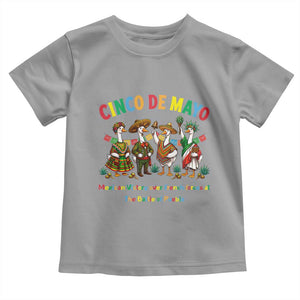 Cinco de Mayo Mexican Victory Toddler T Shirt Silly Goose Festive Heritage Puebla Battle 1862 TS14 Sport Gray Print Your Wear