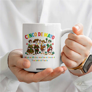 Cinco de Mayo Mexican Victory Coffee Mug Silly Goose Festive Heritage Puebla Battle 1862 TS14 Print Your Wear