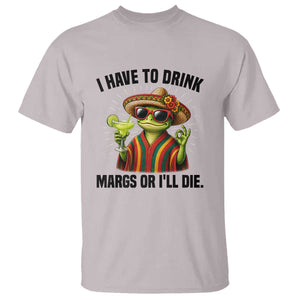 Cinco De Drinko Margarita T Shirt Funny Drinking Lizard Cinco De Mayo Fiesta TS14 Ice Gray Print Your Wear