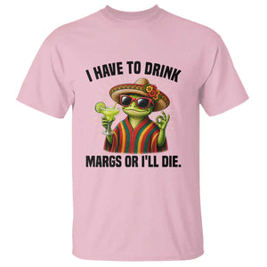 Cinco De Drinko Margarita T Shirt Funny Drinking Lizard Cinco De Mayo Fiesta TS14 Light Pink Print Your Wear