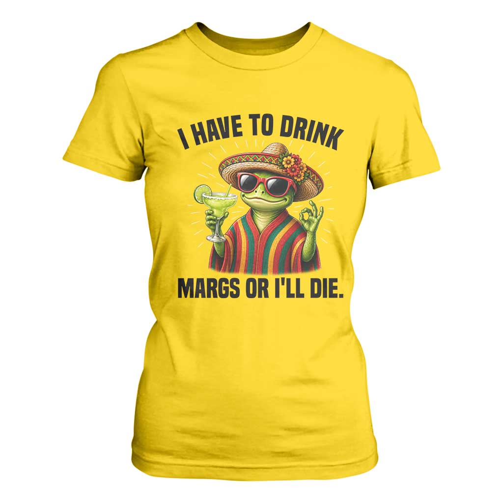 Cinco De Drinko Margarita T Shirt For Women Funny Drinking Lizard Cinco De Mayo Fiesta TS14 Daisy Print Your Wear