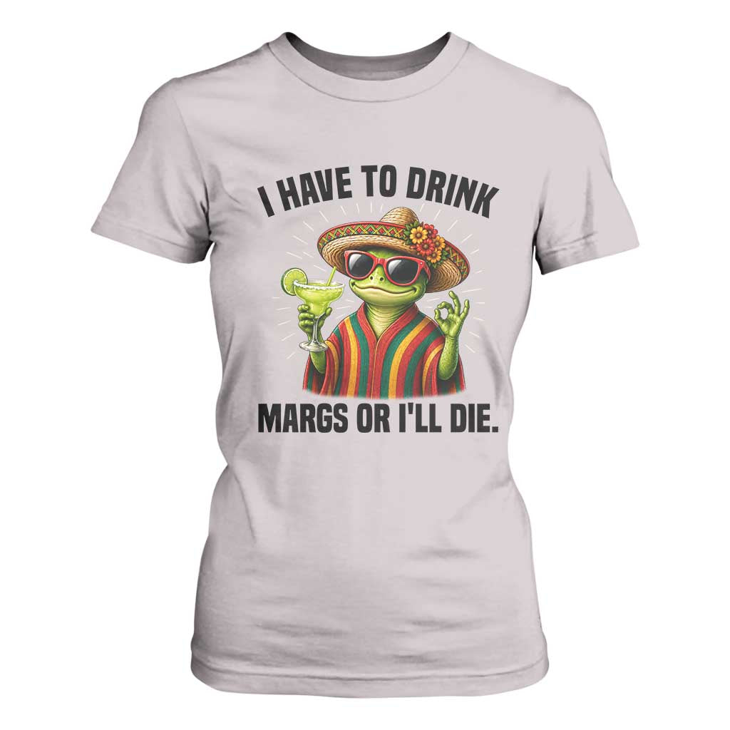 Cinco De Drinko Margarita T Shirt For Women Funny Drinking Lizard Cinco De Mayo Fiesta TS14 Ice Gray Print Your Wear