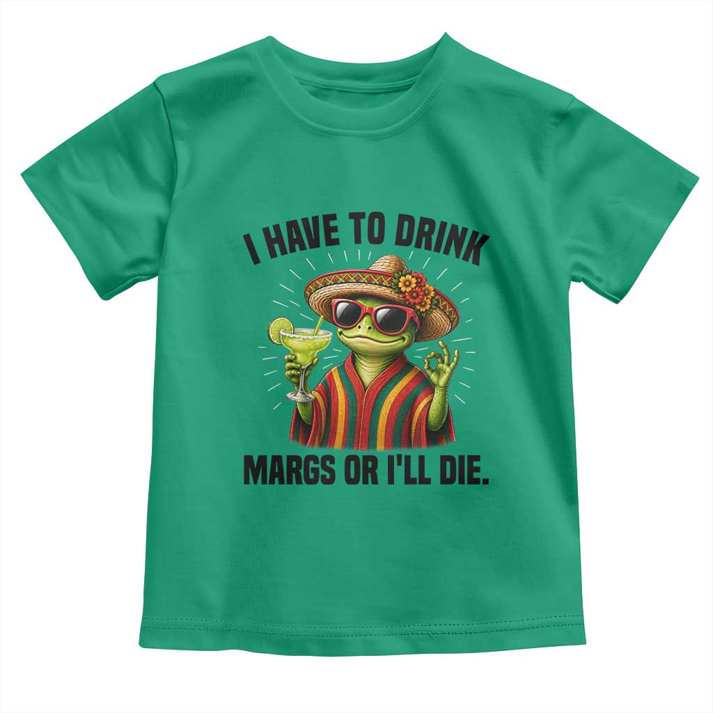 Cinco De Drinko Margarita Toddler T Shirt Funny Drinking Lizard Cinco De Mayo Fiesta TS14 Irish Green Print Your Wear