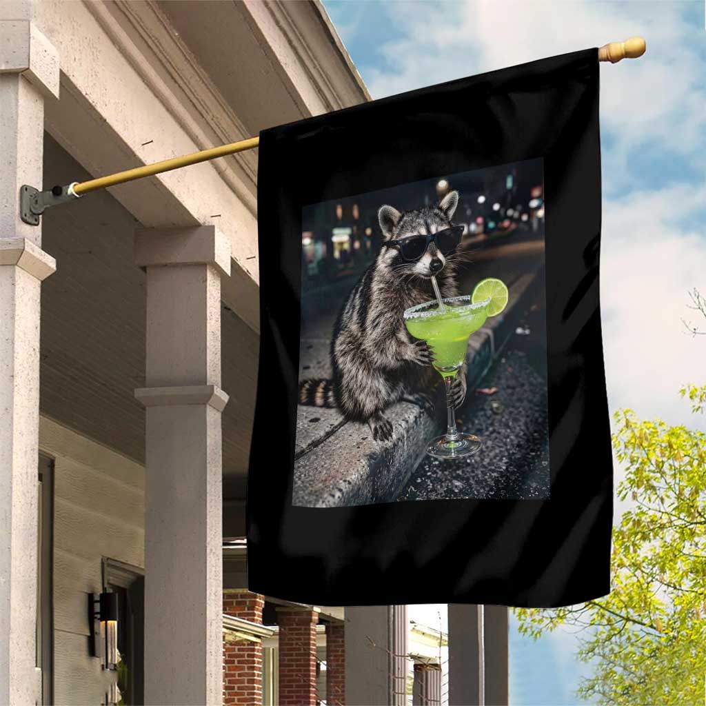 Margarita Cocktail Garden Flag Funny Raccoon Mexican Food Meme TS14 Print Your Wear