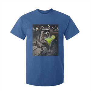 Margarita Cocktail T Shirt For Kid Funny Raccoon Mexican Food Meme TS14 Royal Blue Print Your Wear