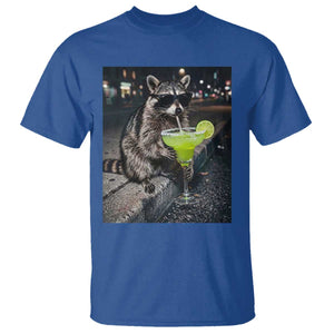 Margarita Cocktail T Shirt Funny Raccoon Mexican Food Meme TS14 Royal Blue Print Your Wear