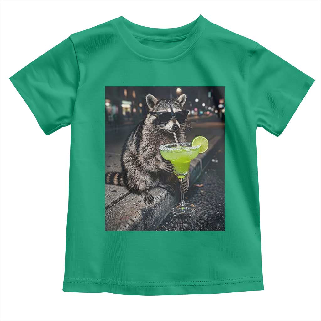 Margarita Cocktail Toddler T Shirt Funny Raccoon Mexican Food Meme TS14 Irish Green Print Your Wear