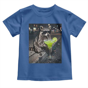 Margarita Cocktail Toddler T Shirt Funny Raccoon Mexican Food Meme TS14 Royal Blue Print Your Wear