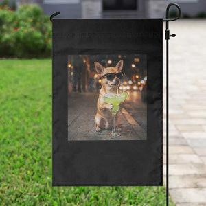 Cinco de Mayo Margarita Garden Flag Funny Chihuahua Drinking Cocktail Mexican Fiesta Gift TS14 Print Your Wear