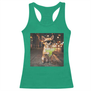 Cinco de Mayo Margarita Racerback Tank Top Funny Chihuahua Drinking Cocktail Mexican Fiesta Gift TS14 Irish Green Print Your Wear