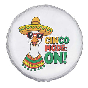 Cinco Mode On Spare Tire Cover Silly Goose Cinco De Mayo Fiesta TS14 Print Your Wear
