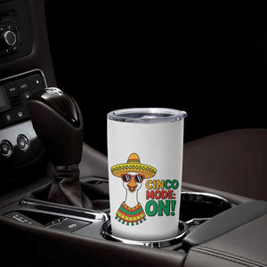 Cinco Mode On Tumbler Cup Silly Goose Cinco De Mayo Fiesta TS14 Print Your Wear