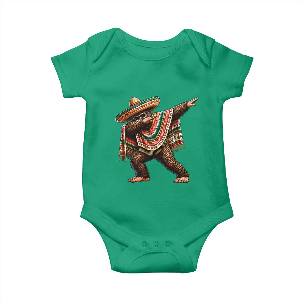 Funny Bigfoot Dabbing Cinco De Mayo Fiesta Baby Onesie TS14 Irish Green Print Your Wear