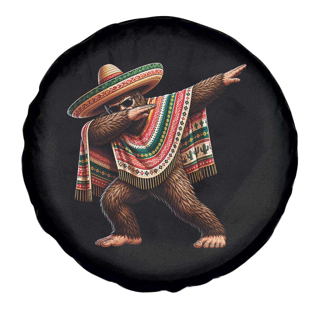 Funny Bigfoot Dabbing Cinco De Mayo Fiesta Spare Tire Cover TS14 Print Your Wear