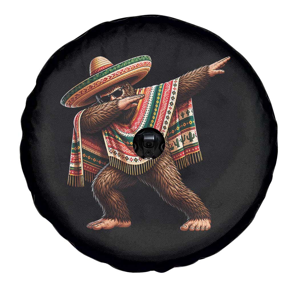 Funny Bigfoot Dabbing Cinco De Mayo Fiesta Spare Tire Cover TS14 Print Your Wear