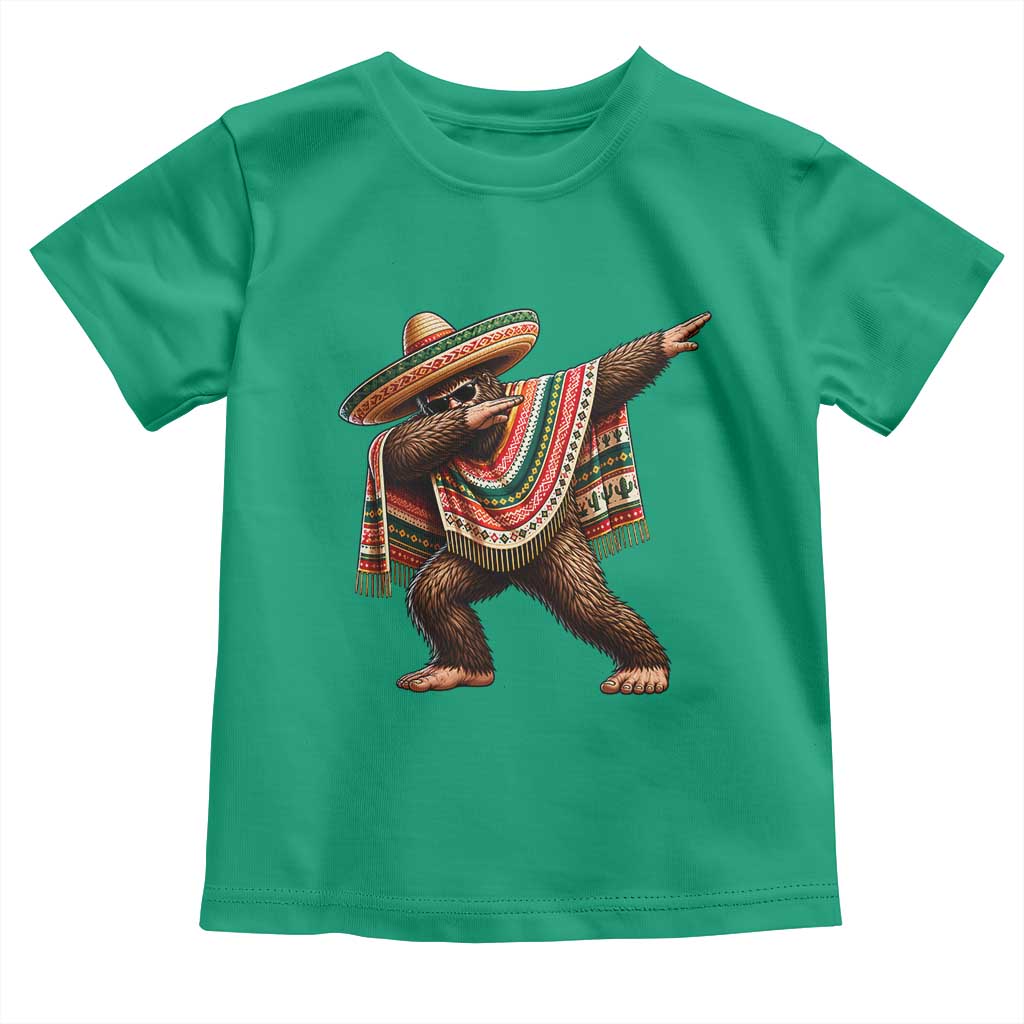 Funny Bigfoot Dabbing Cinco De Mayo Fiesta Toddler T Shirt TS14 Irish Green Print Your Wear