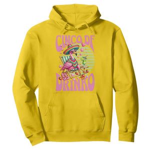 Cinco De Drinko Margarita Hoodie Funny Flamingo Fiesta TS14 Daisy Print Your Wear