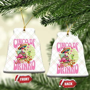 Cinco De Drinko Margarita Ceramic Ornament Funny Flamingo Fiesta TS14 Print Your Wear