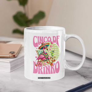 Cinco De Drinko Margarita Coffee Mug Funny Flamingo Fiesta TS14 Print Your Wear