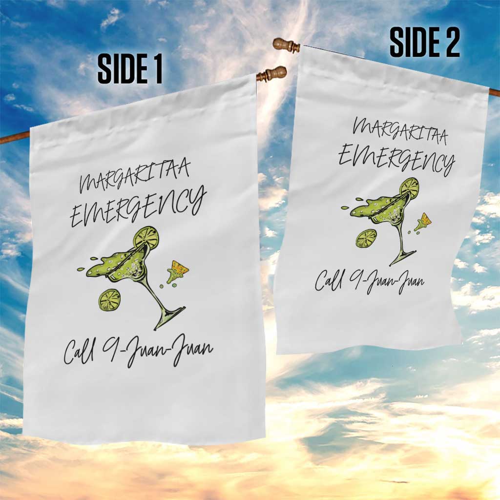 Margarita Emergency Mexican Fiesta Garden Flag Funny Cinco de Mayo TS14 Print Your Wear