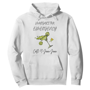 Margarita Emergency Mexican Fiesta Hoodie Funny Cinco de Mayo TS14 White Print Your Wear