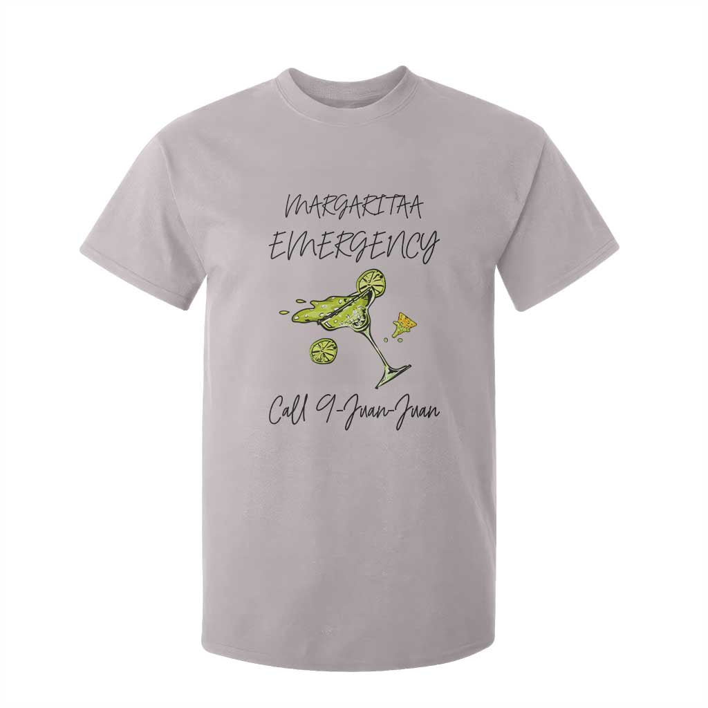 Margarita Emergency Mexican Fiesta T Shirt For Kid Funny Cinco de Mayo TS14 Ice Gray Print Your Wear