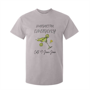 Margarita Emergency Mexican Fiesta T Shirt For Kid Funny Cinco de Mayo TS14 Ice Gray Print Your Wear