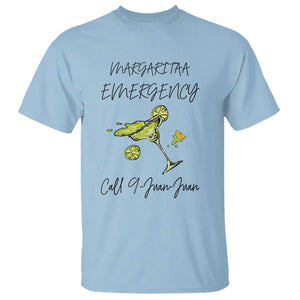Margarita Emergency Mexican Fiesta T Shirt Funny Cinco de Mayo TS14 Light Blue Print Your Wear