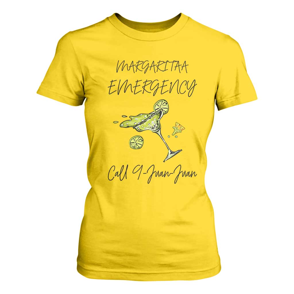 Margarita Emergency Mexican Fiesta T Shirt For Women Funny Cinco de Mayo TS14 Daisy Print Your Wear