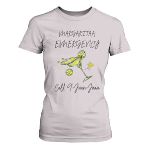 Margarita Emergency Mexican Fiesta T Shirt For Women Funny Cinco de Mayo TS14 Ice Gray Print Your Wear
