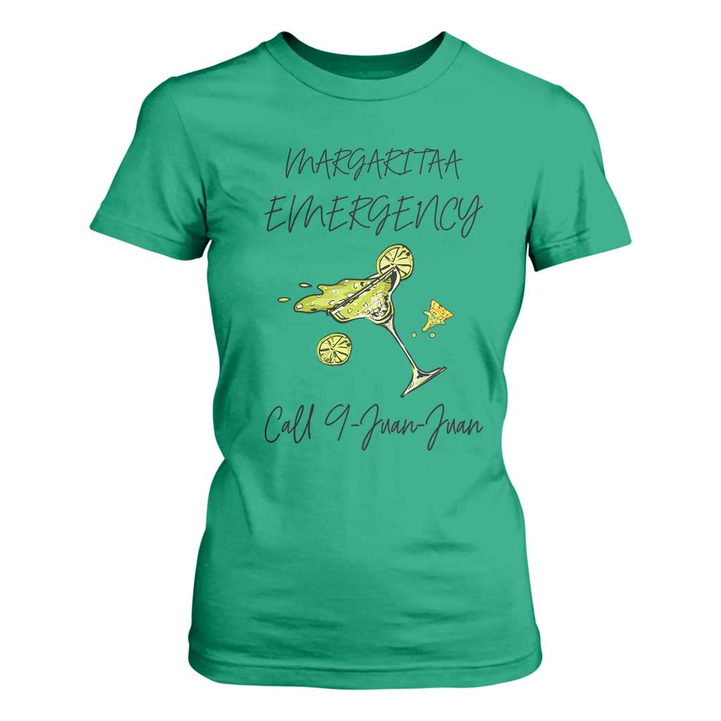 Margarita Emergency Mexican Fiesta T Shirt For Women Funny Cinco de Mayo TS14 Irish Green Print Your Wear
