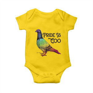 Pride Is Coo Pigeon Baby Onesie Funny LGBTQ Pride Month TS14 Daisy Print Your Wear